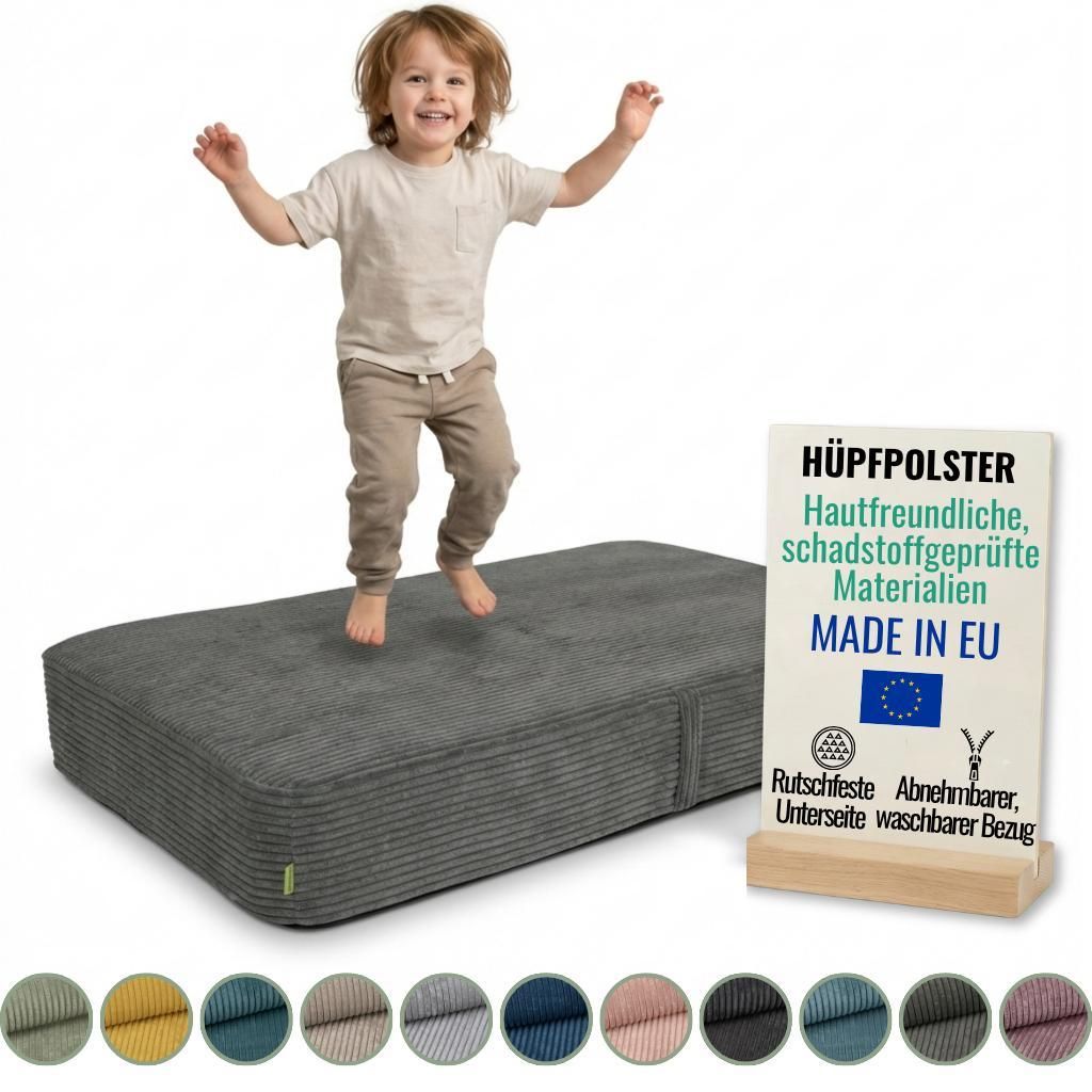 Pillows24 – Hüpfpolster für Kinder | Hüpfkissen 70x110x17 Produktbild 