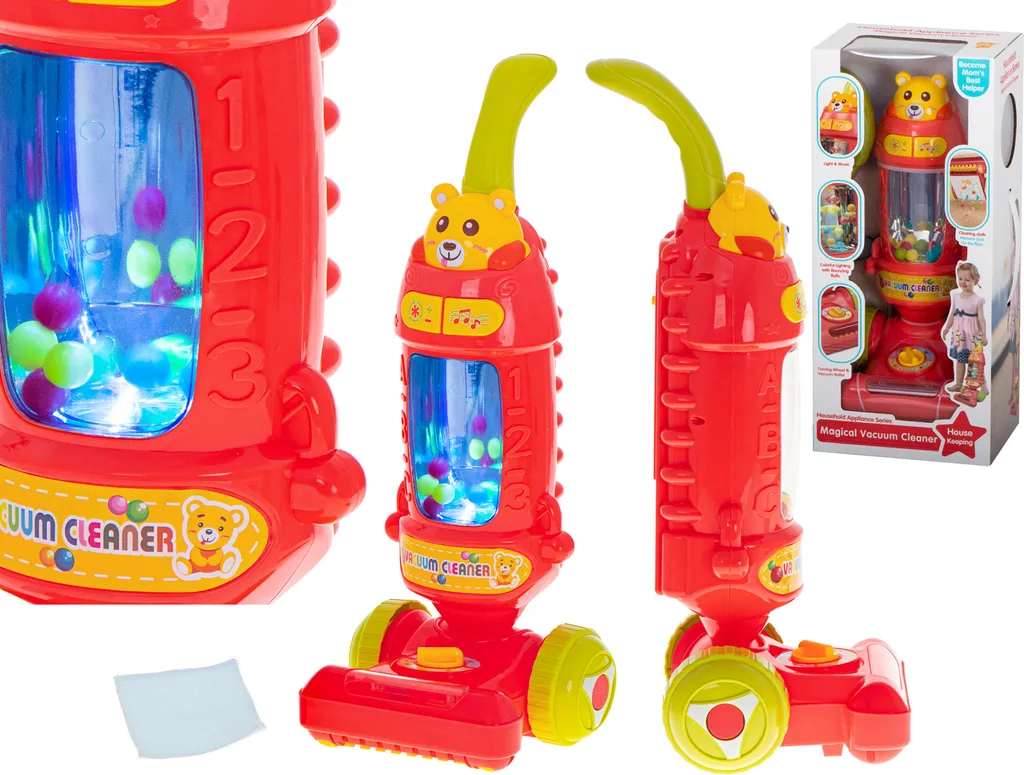 Aspirateur jouet pour enfant VACCUM 35879 - Appareil ménager miniature