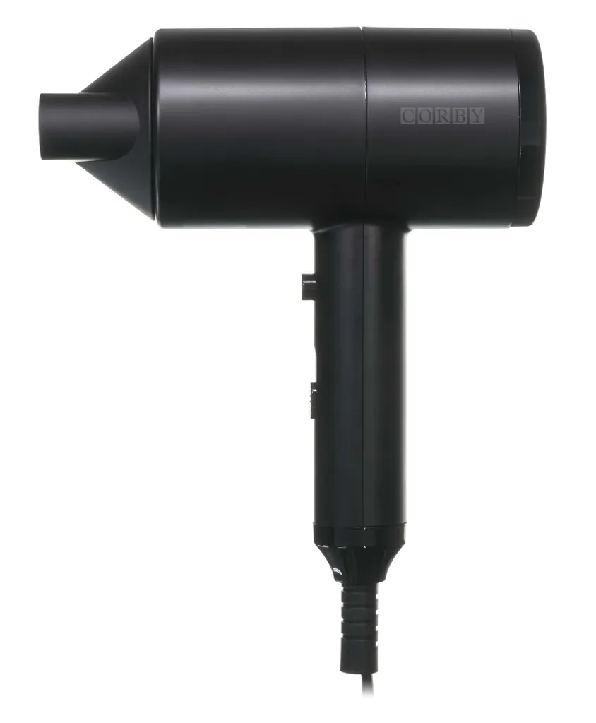 Corby Stratus 1800W: Phon Nero Professionale con Tecnologia Ionica