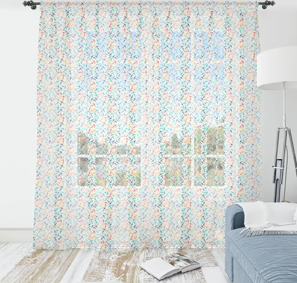 Arazzo Parete Grande 274x274 ABAKUHAUS Ancora - Luxury Satin Home