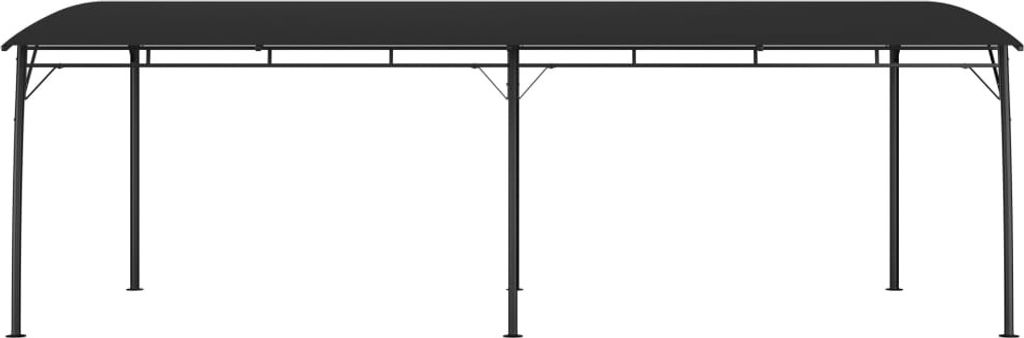 vidaXL Tenda da sole da giardino 6x3x2,55 m antracite Immagine del prodotto 