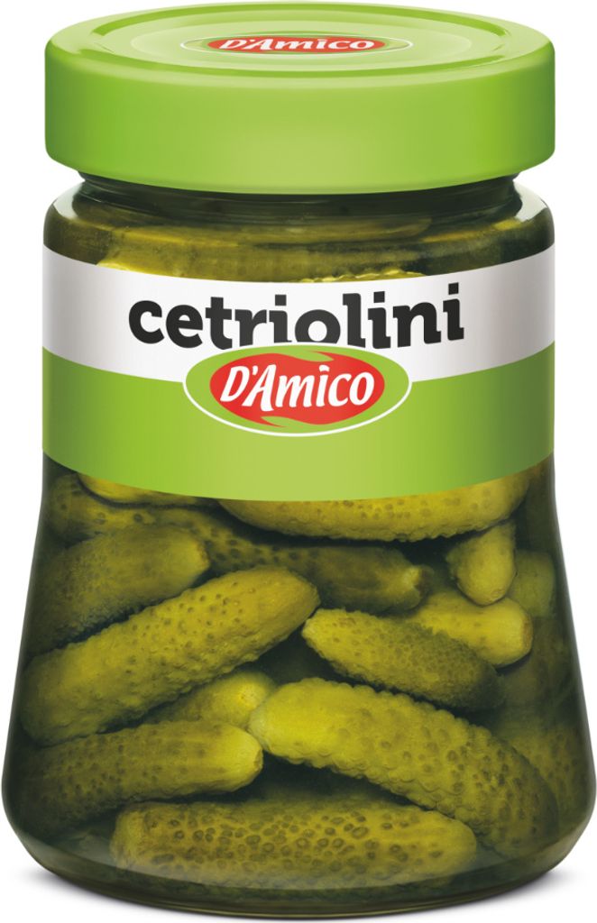 Cetriolini Mini-Gurken in Dosen 300g - D'Amico Produktbild 