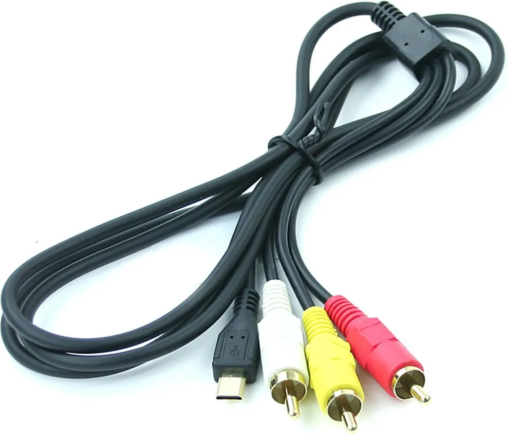 Cavo AV RCA 3 Poli 1.5m | Connessione Sicura per TV e Impianti Audio