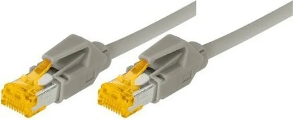 Câble réseau 10 Gbps Cat 6a 15m blindage PiMF Dätwyler flexible