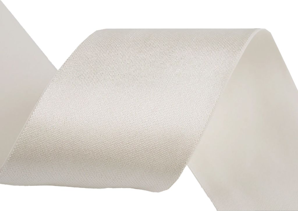 Glanz-Satin Gummiband 2m x 5cm Gummilitze 50mm f. Gürtel Kleider Blusen