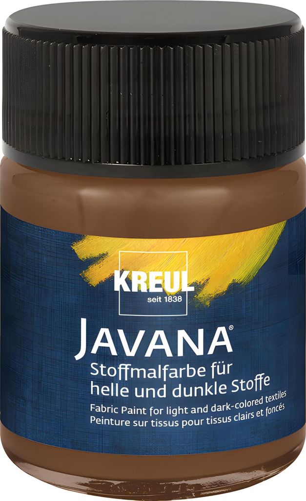 Kreul Javana Tintura per tessuti Marrone fulvo 50 ml 1 pz Immagine del prodotto 