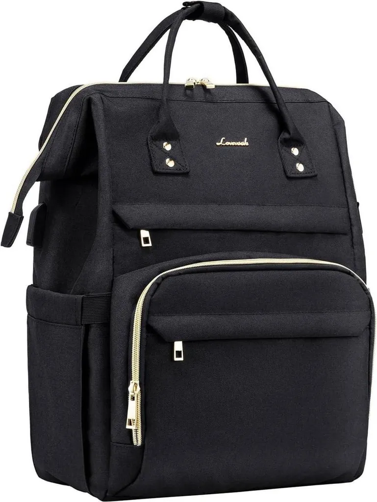 Sac à dos étanche ordinateur portable 15,6 pouces Femme avec port USB