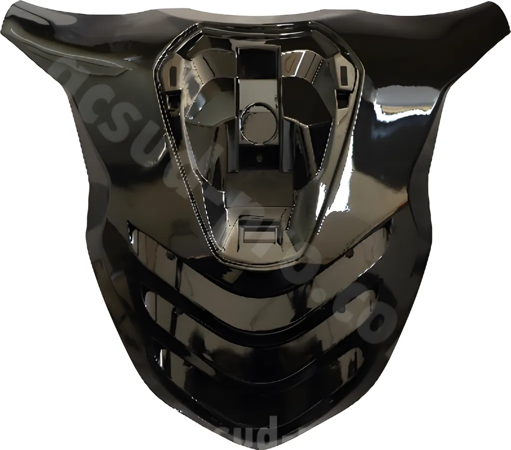 Remplacer tablier rayé : Protège-jambes noir Honda SH 125 150 i 20-24