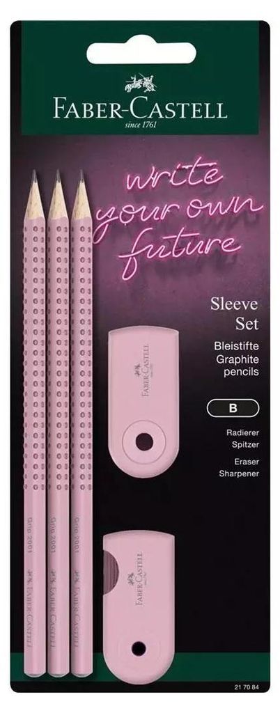 FABER-CASTELL Sleeve Set rose shadows Immagine del prodotto 