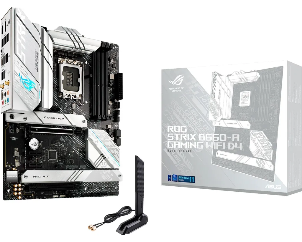 Asus ROG STRIX B660-A GAMING WIFI D4 : Fini les Lags en Jeu et Stream