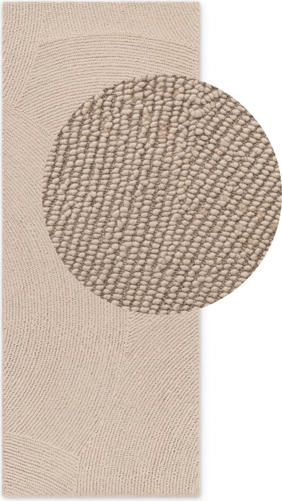Hanse Home Calmio Tappeto in lana Calmio Beige chiaro Immagine del prodotto 