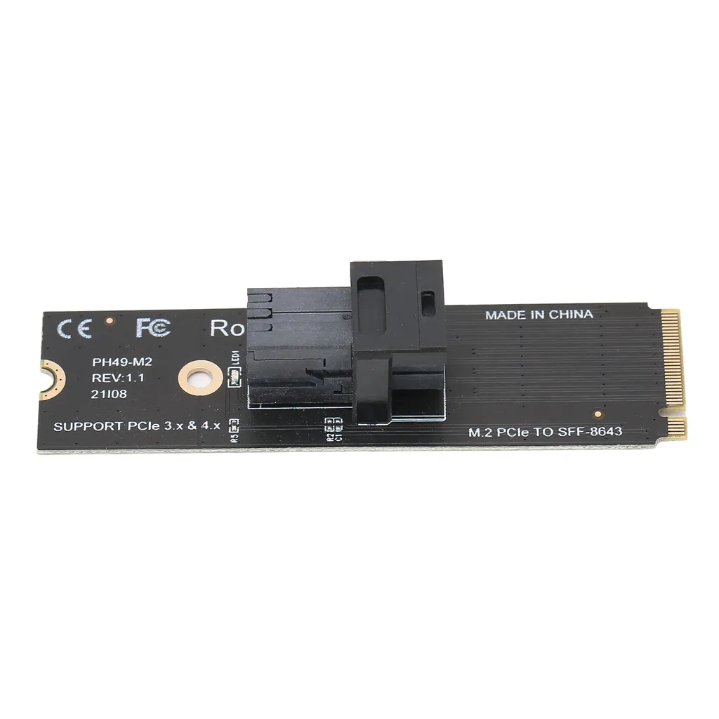 Adattatore M.2 NVMe a U.2 SFF-8639 - Scheda Espansione PCI-E Professionale - 5