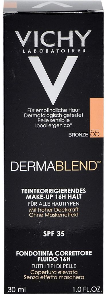 Vichy Dermablend, Röhre, Creme, Bronze, Gebräunte Haut, Produktbild 