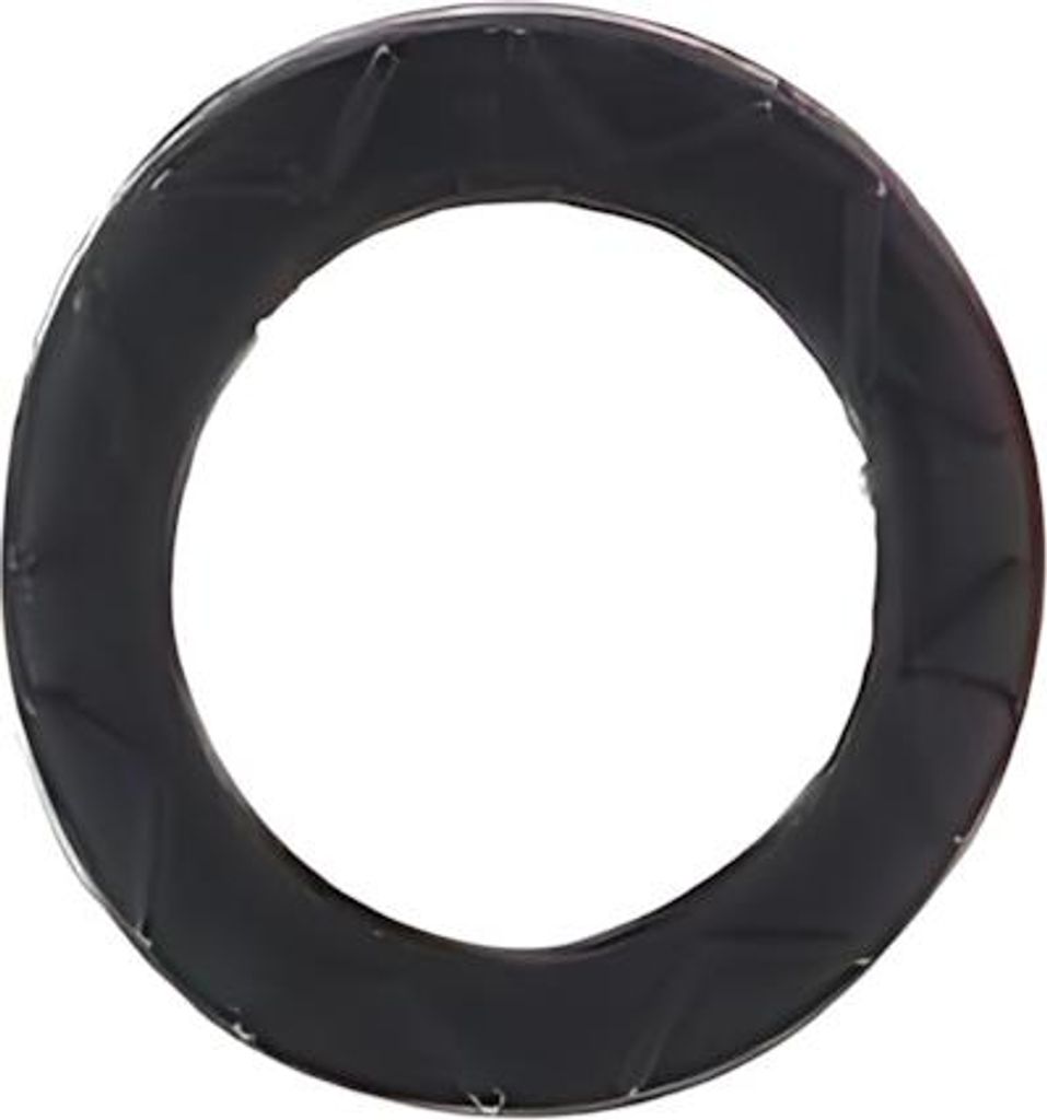 Alco Schlüsselring Kunststoff Ø flexibel schwarz 100 Stück