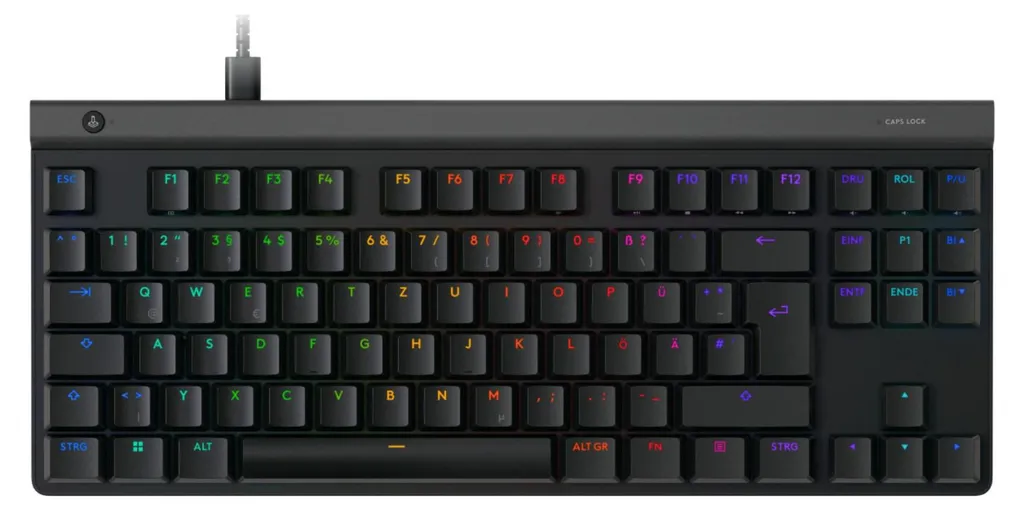 Clavier Gamer TKL Logitech G515 Noir pour Jeu Fluide et Frappe Précise