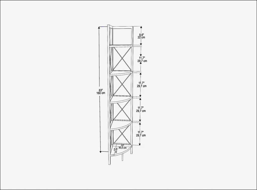 Bibliothèque Blanche Remo - Rangez vos Livres avec ce Meuble Compact