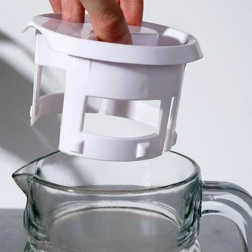 1 Pezzo Bottiglia Multiuso in Vetro con Tappo in Metallo 650 ml 3 Decori