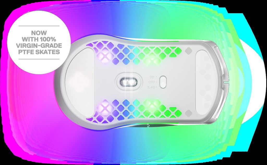 Aerox 3 Wireless Snow 2022 (weiß) Produktbild 