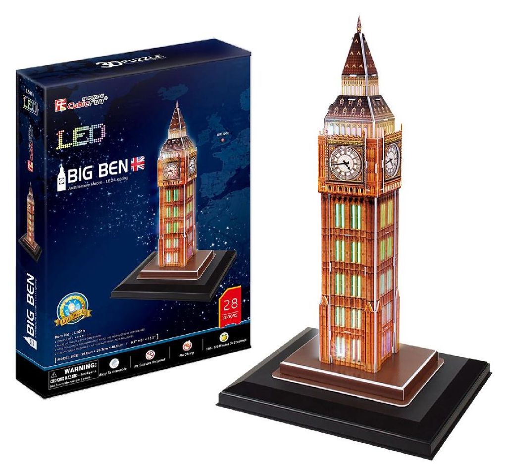 Big Ben 3D-Puzzle Nachtversion 5379