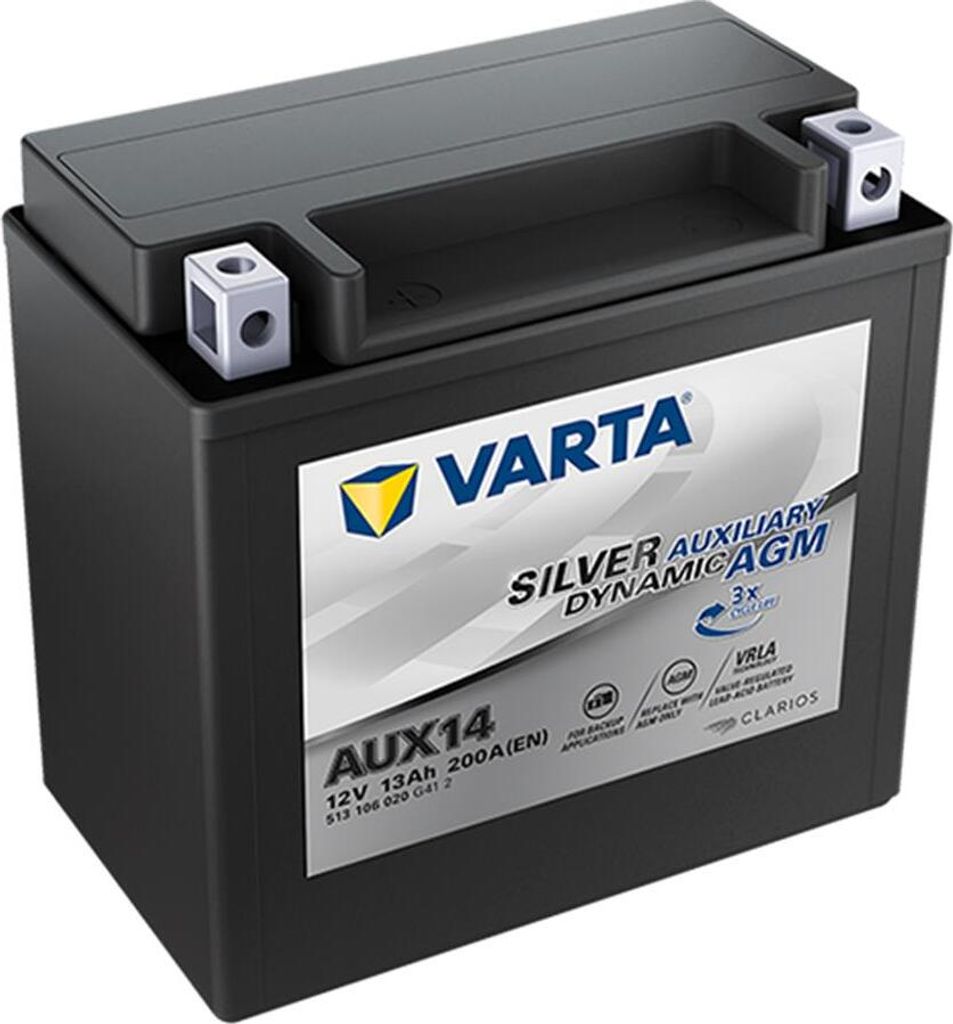 Varta Silver Auxiliary AUX14 Autobatterie 12Ah 12V 513 106 Produktbild 