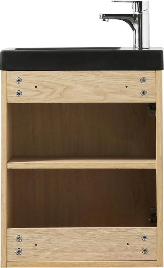 Lave-mains suspendu NEVADA pack complet pour optimiser un mini WC