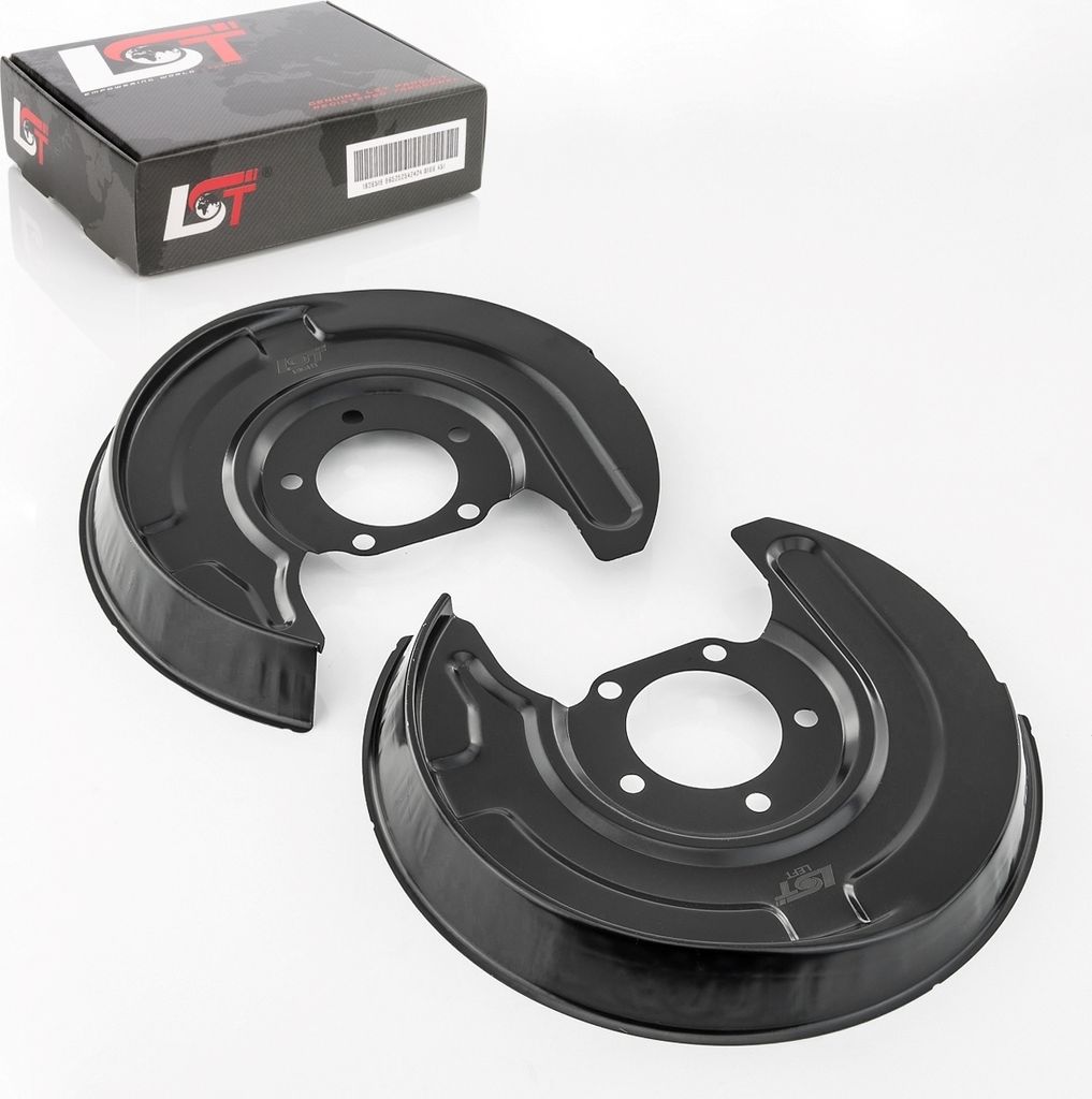 2x Deckblech Bremsscheibe Schutzblech Bremsankerblech hinten für VW PASSAT 3B B5