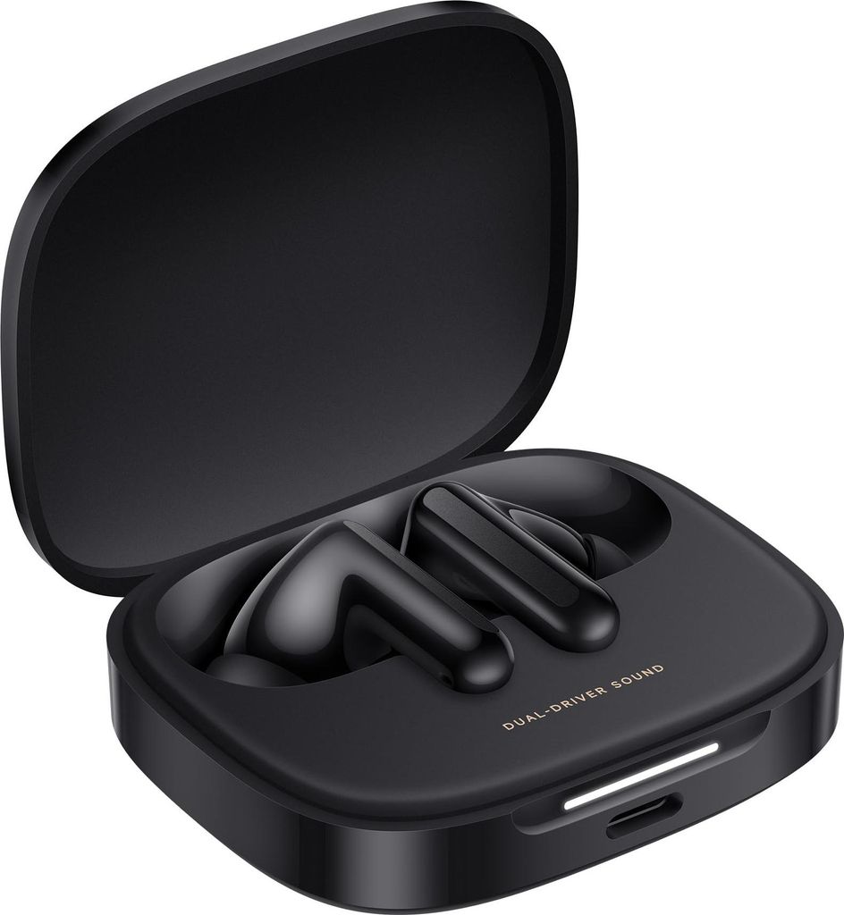 Xiaomi Redmi Buds 6 schwarz, In-Ear-Kopfhörer, Kompatibel Produktbild 