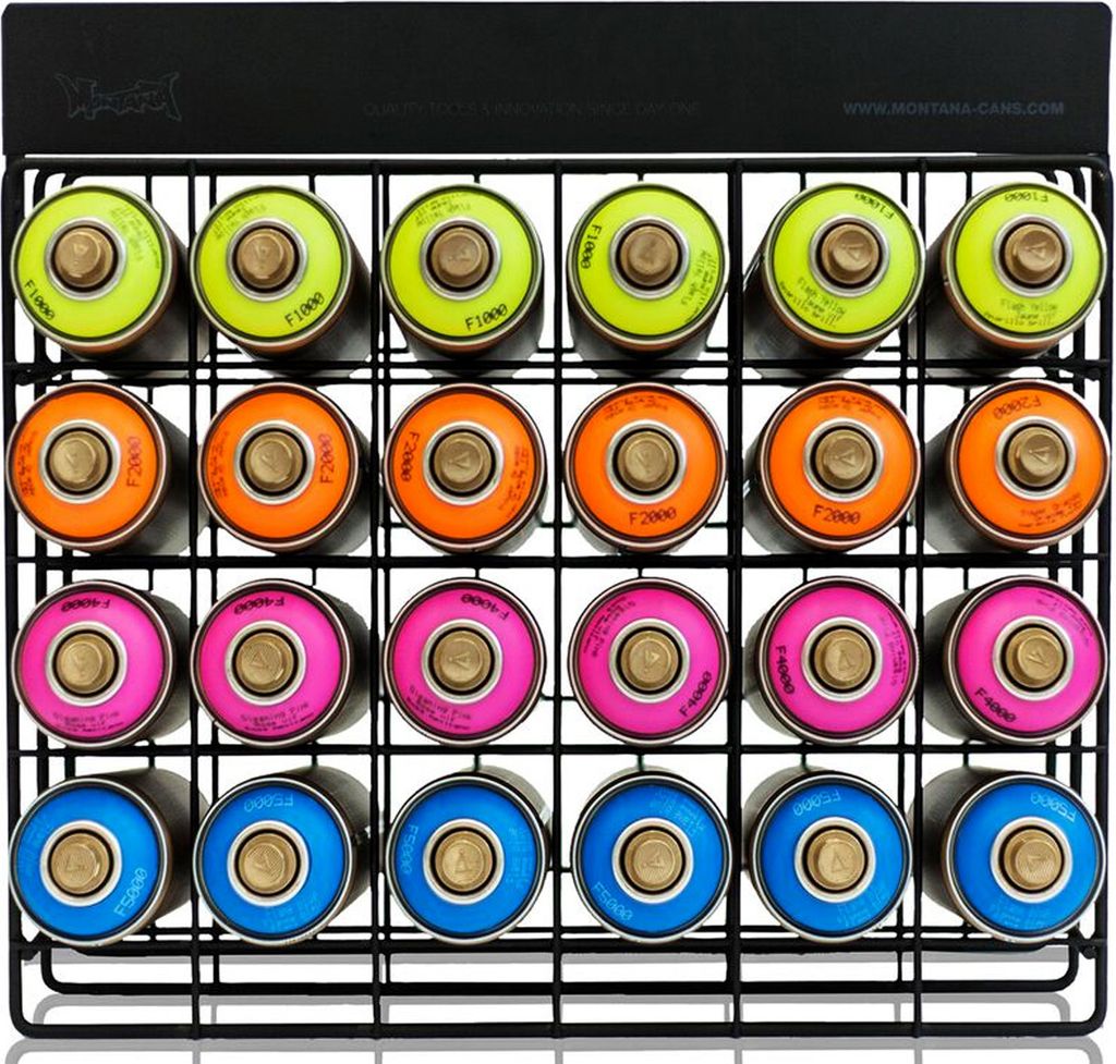 Sprühdosenregal | Montana Studio Rack | 24 Dosen | Produktbild 