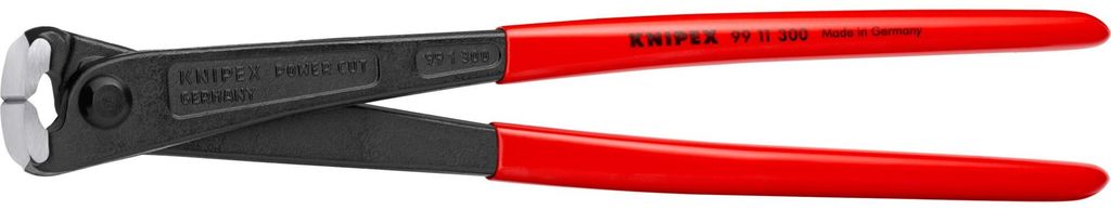 Knipex Kraft-Monierzange Länge 300mm poliert schwarz Produktbild 