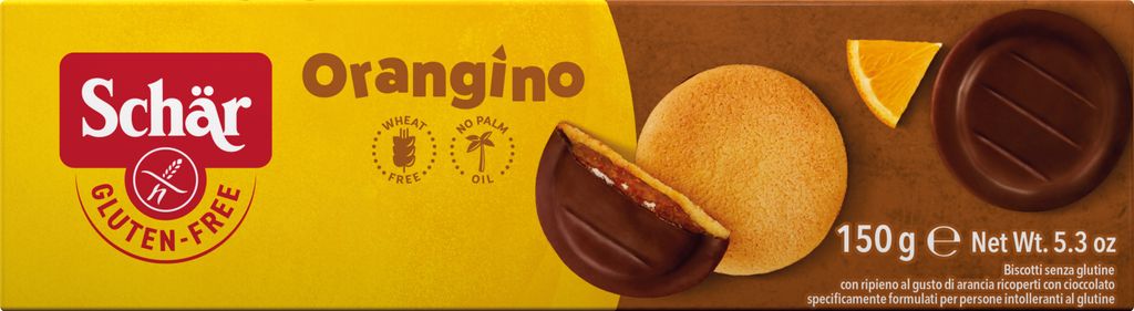Orangino Softcake - Orangenfüllung & Schokolade 150g Produktbild 