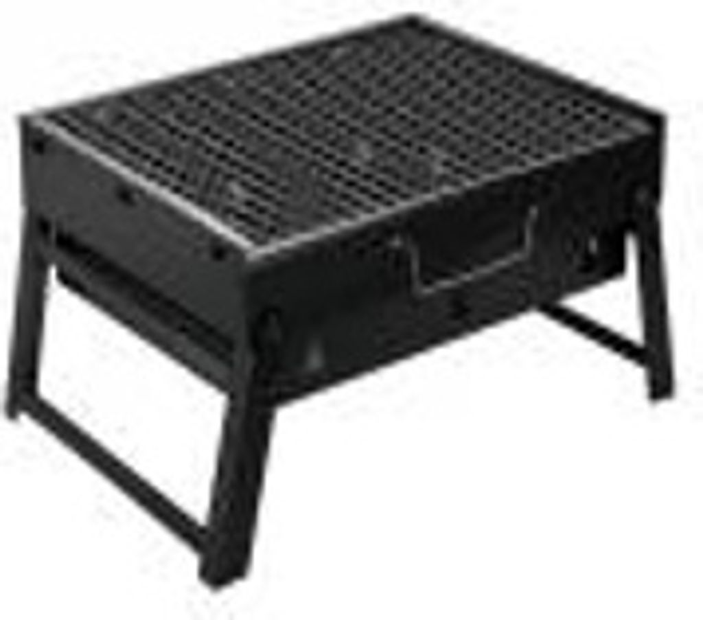 Grill ogrodowy węglowy składany BBQ ruszt 36x27x20 cm Zdjęcie produktu 