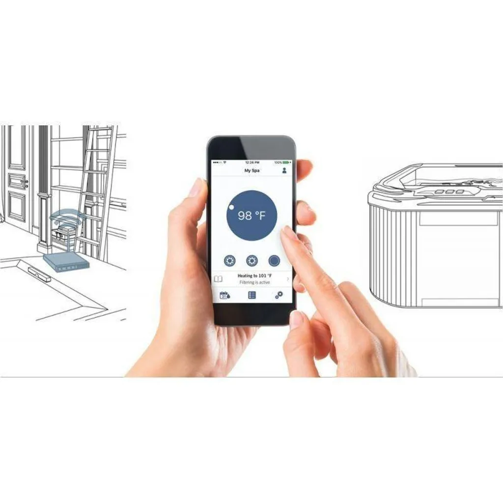 Module Gecko in.touch 2 avec antenne WIFI longue portée pour votre spa