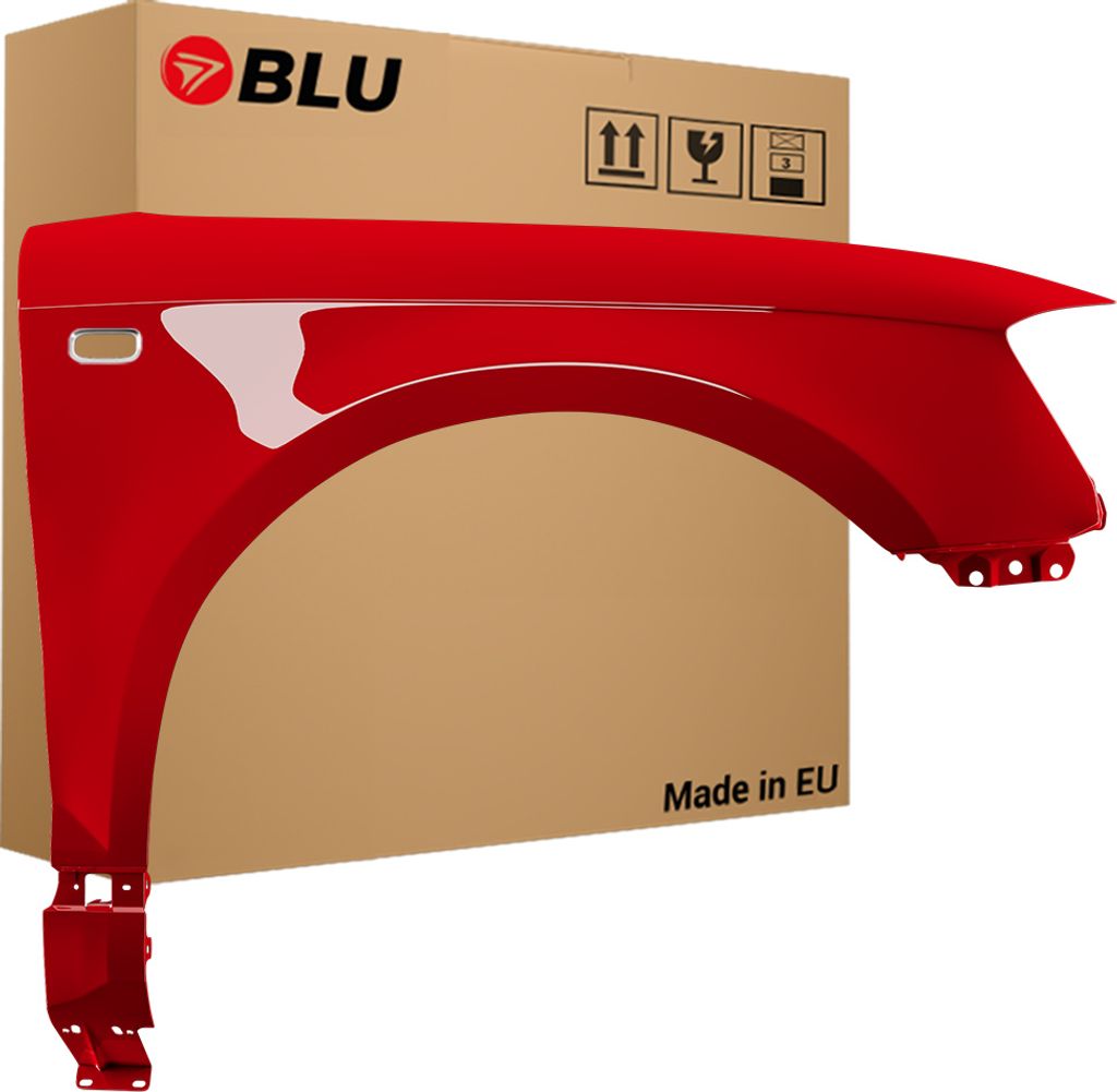 BLU Błotnik pasujący do Audi A3 8P II-generacja LY3J Prawy Zdjęcie produktu 