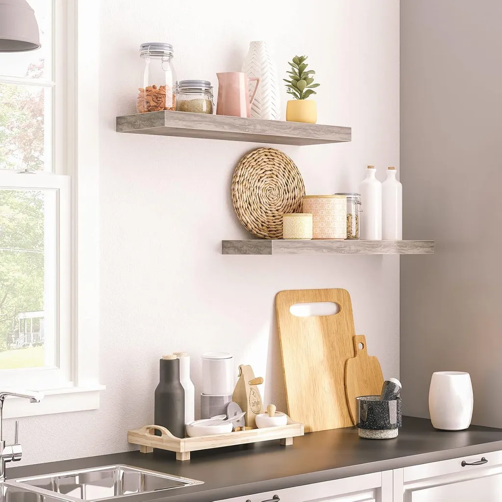 Étagère murale de 60 cm : optimisez vos murs sans équerre visible