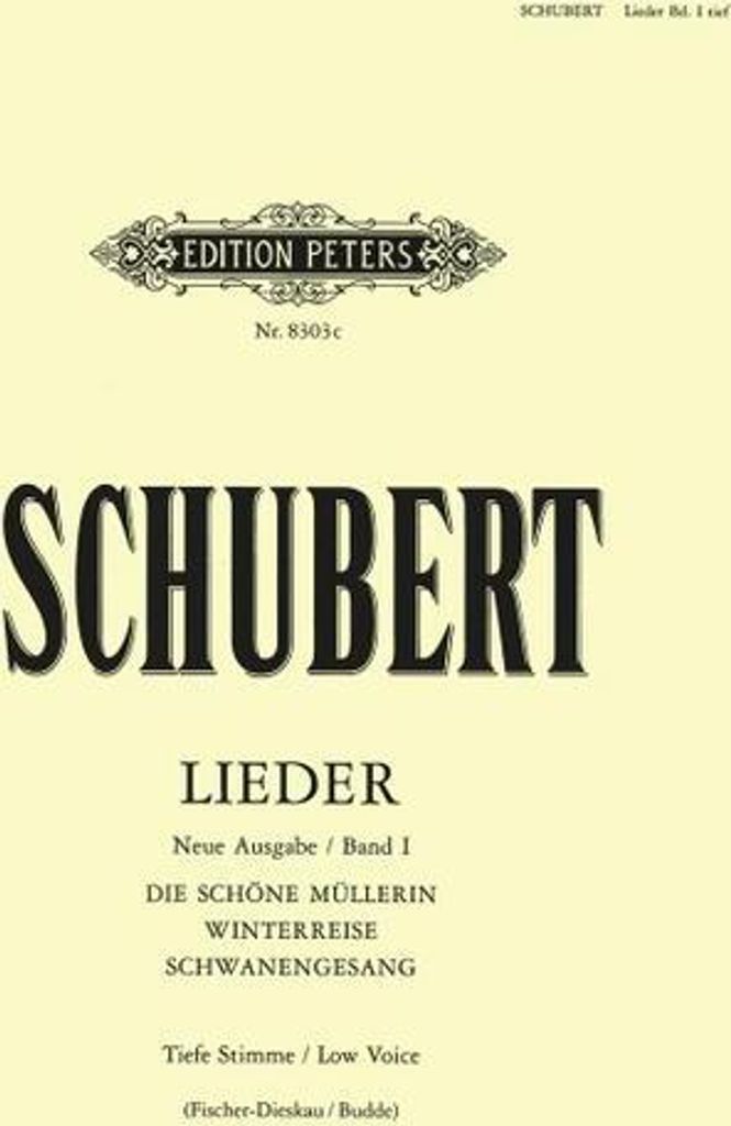 Lieder, Band 1 / Neue Ausgabe / URTEXT