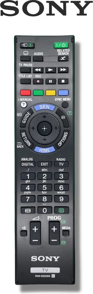 Telecomando Sony RM-ED053 per KDL-24W605A KDL-32W600A Originale