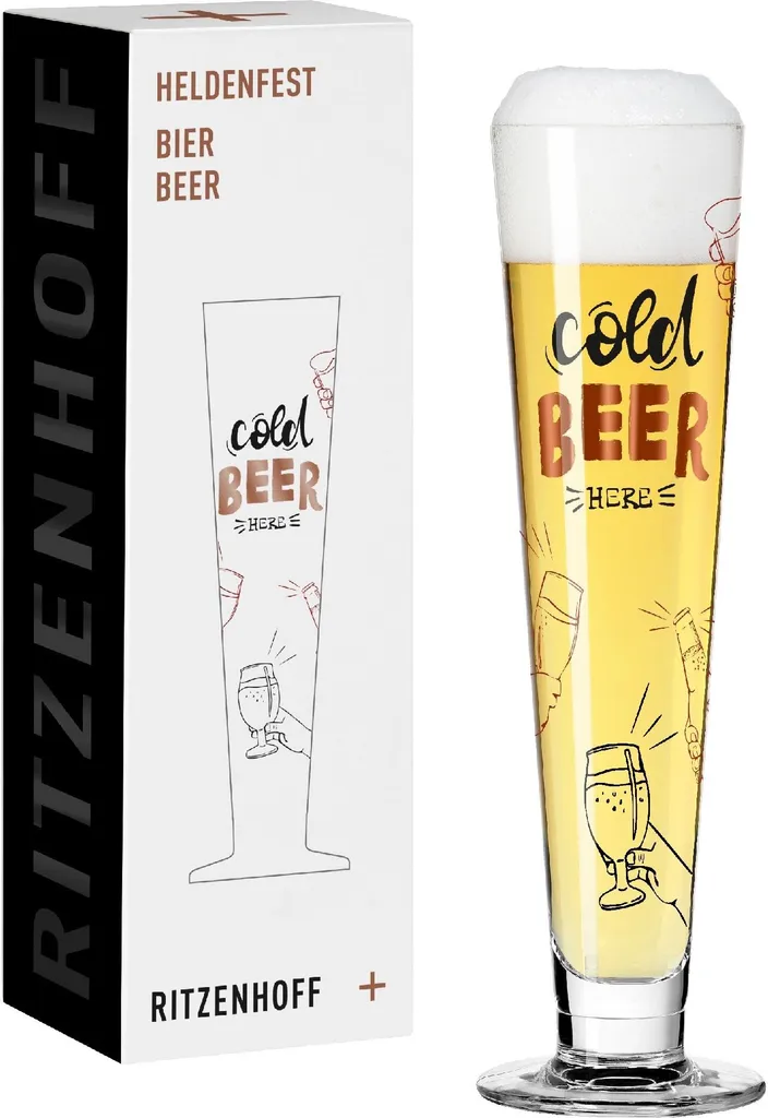 Acquista Ritzenhoff Heldenfest Bier #16: Bicchiere Birra Design 330ml