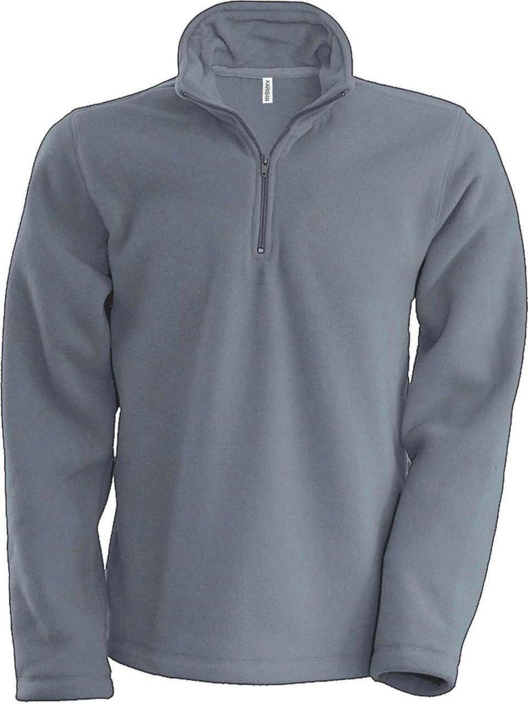 Kariban Herren Fleecepullover Fleece Pullover Sweatshirt Fleecejacke, Größe:M, Farbe:Convoy Grey
