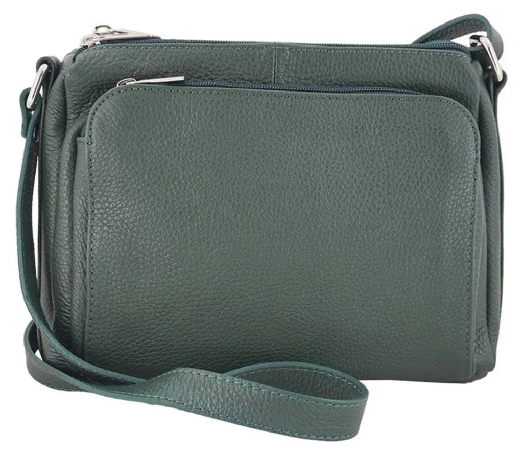 Sac cabas en cuir véritable Barberini's - Grand sac porté épaule chic