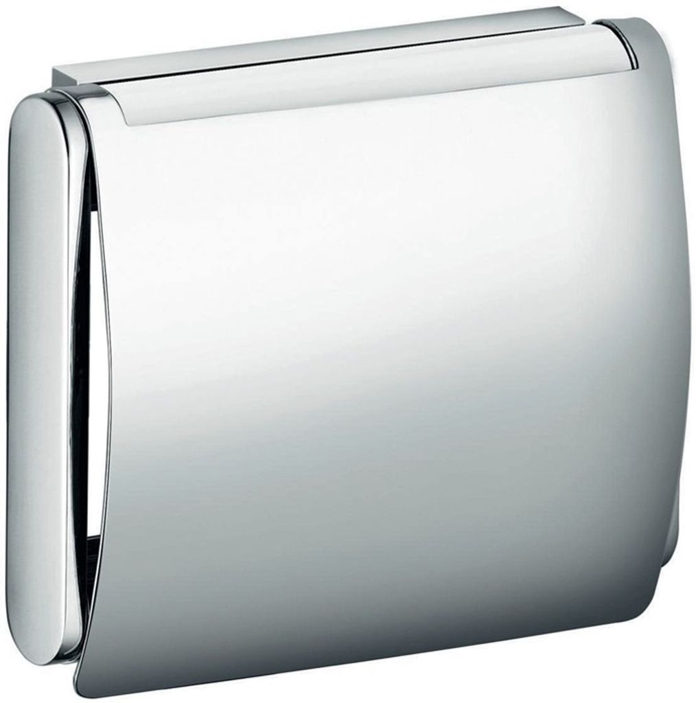KEUCO PLAN Toilettenpapierhalter mit Deckel, schwenkbar, 14960010000