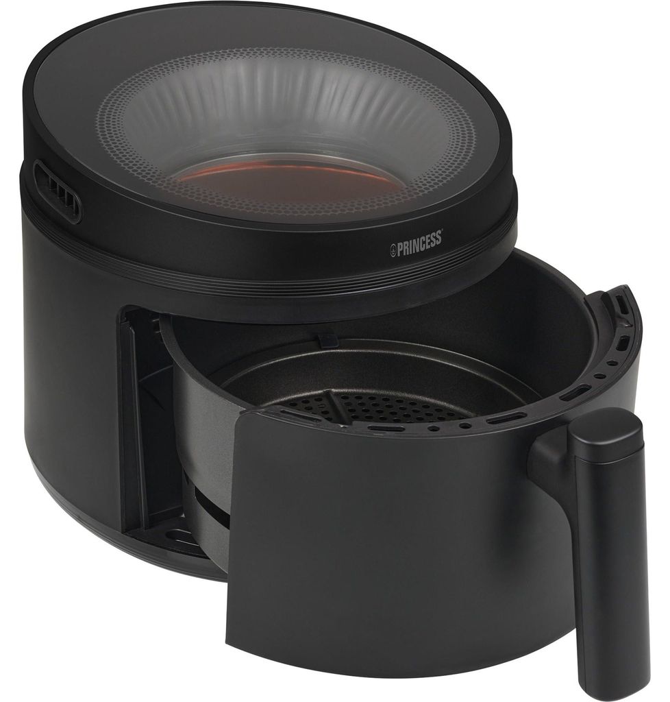 Princess Heißluftfritteuse Cyclonic Vision 5L schwarz 1500W digital