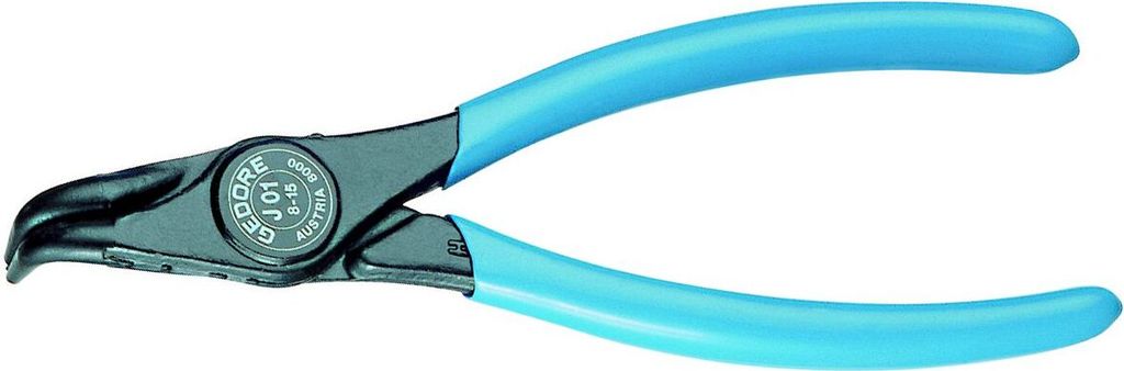 GEDORE 8000 J 11 Montagezange für Innensicherungsringe gewinkelt 12-25mm, 6704210