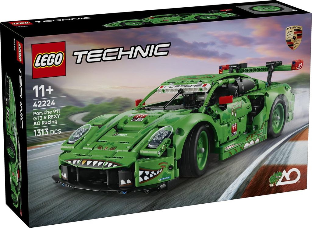 LEGO TECHNIC 42224 Porsche 911 GT3 R REXY AO Voiture de Image du produit 