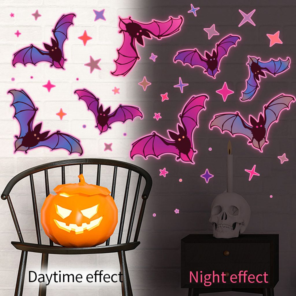 HAIDDLE Halloween Krähe Wandaufkleber – Gruselige Deko Für Fenster & Wände