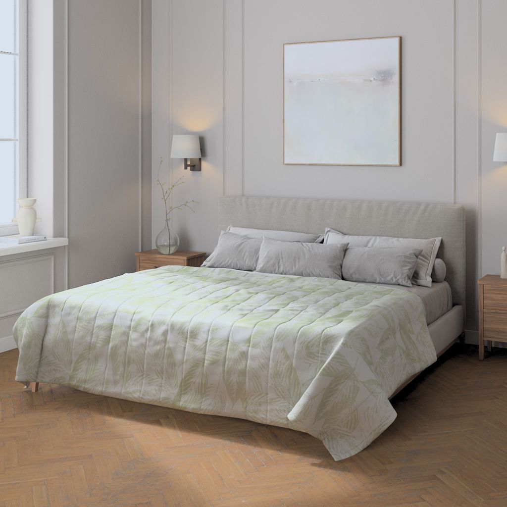 Tagesdecke mit Streifen-Steppung