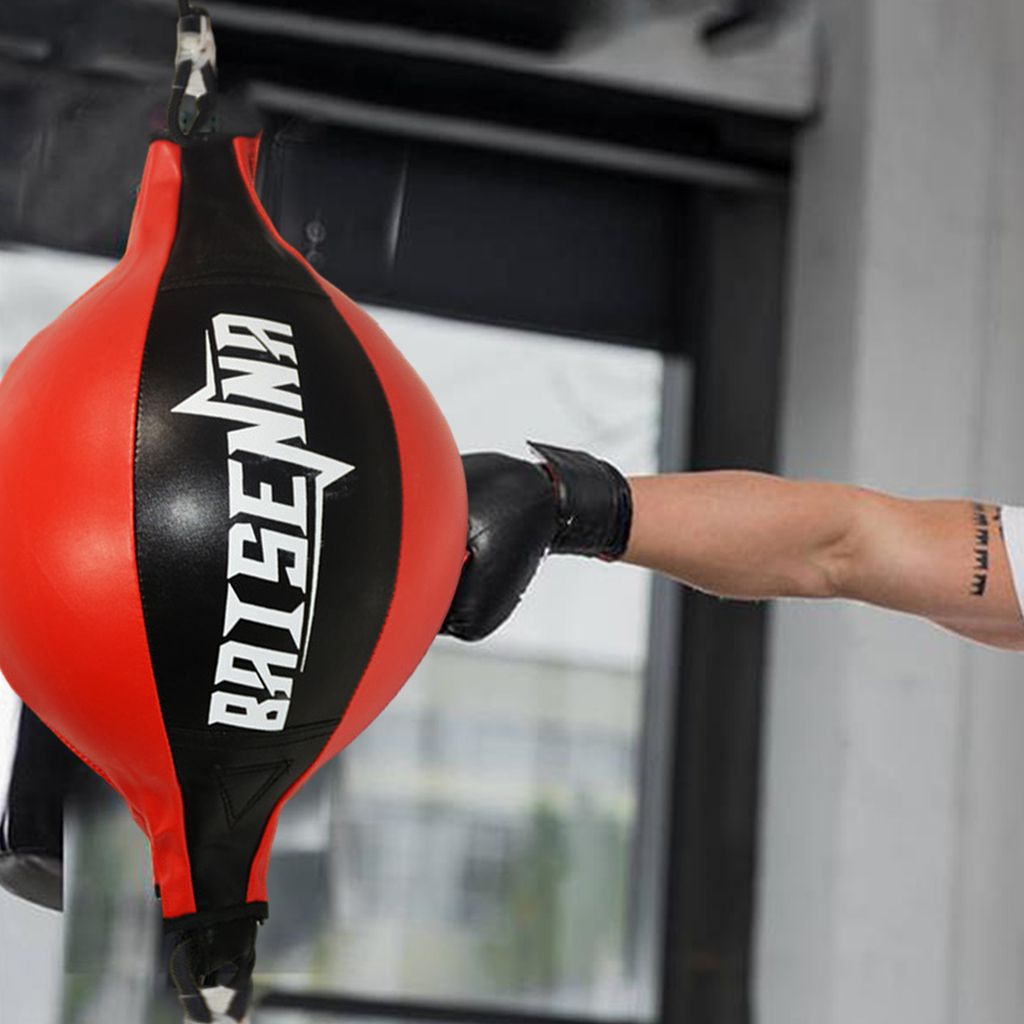 Deba® Leder Doppelendball Speedball D-Ball Boxbirne Schlagbirne DE