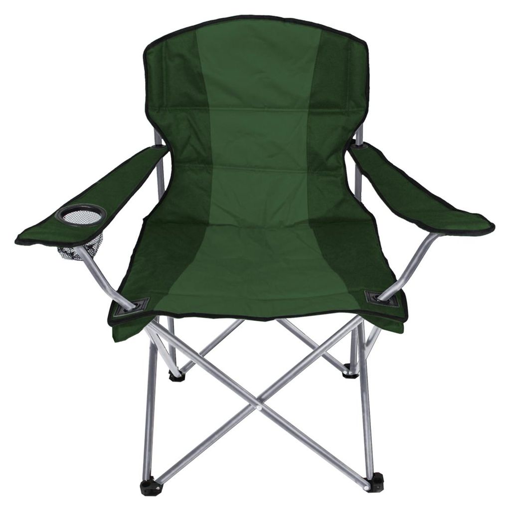 Comfort Anglersessel Campingstuhl mit Getränkehalter und Produktbild 