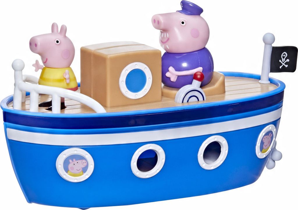 Hasbro Peppa Pig Nonno Pig Set Barca + Figura Peppa Pig Immagine del prodotto 