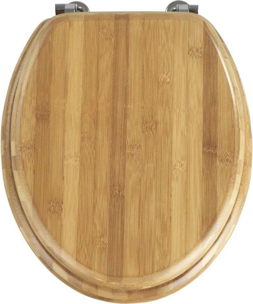 Fini l'Inconfort aux Toilettes - Support en Bambou 37x42,5 cm Ergonomique