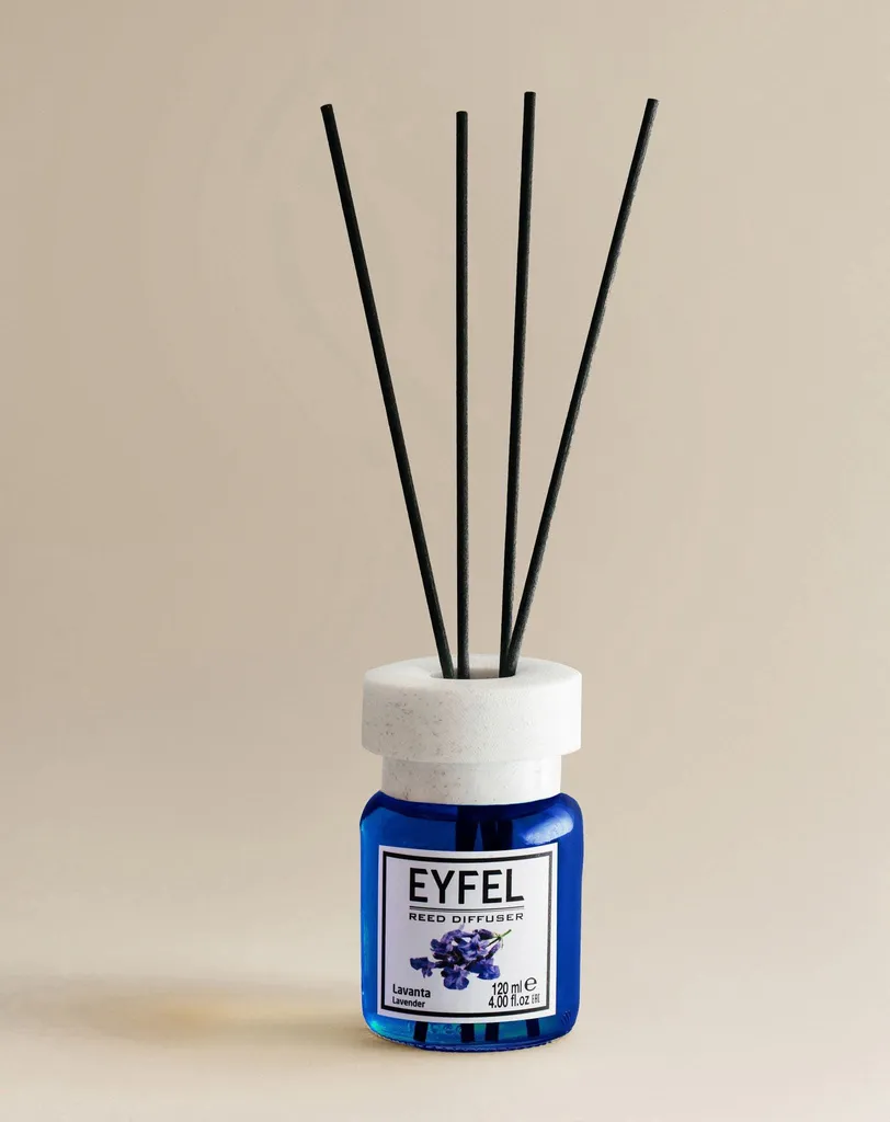 Parfum d'ambiance EYFEL Lavande 120 ml - Diffuseur à bâtonnets Premium - 3